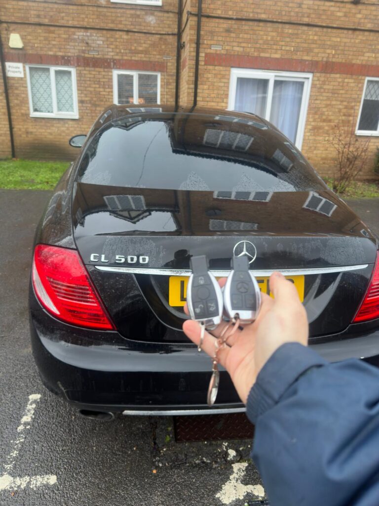 Mercedes spare key