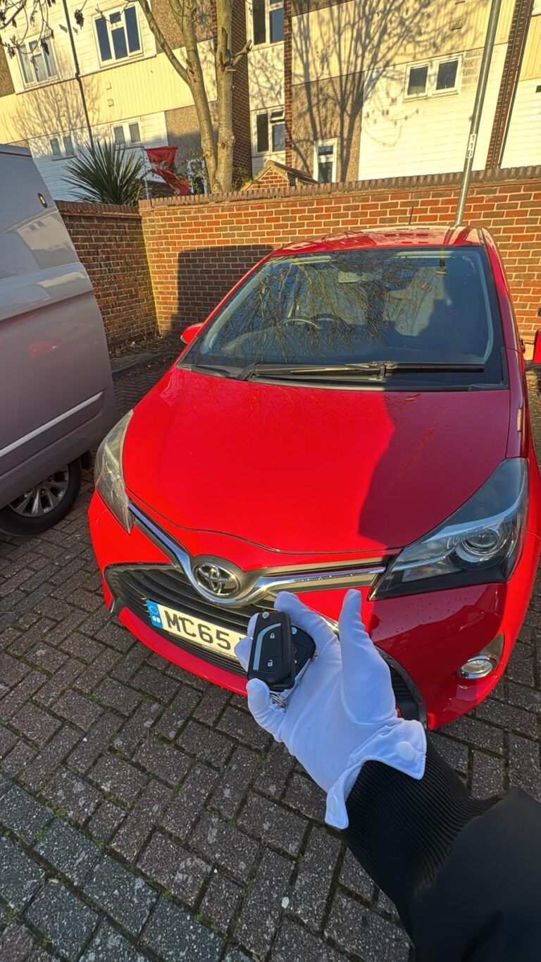 Toyota Yaris 2015 spare key