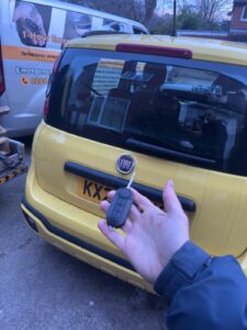 Fiat car key replacement