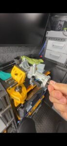Worn car ignition barrel being repaired with diagnostic tools 