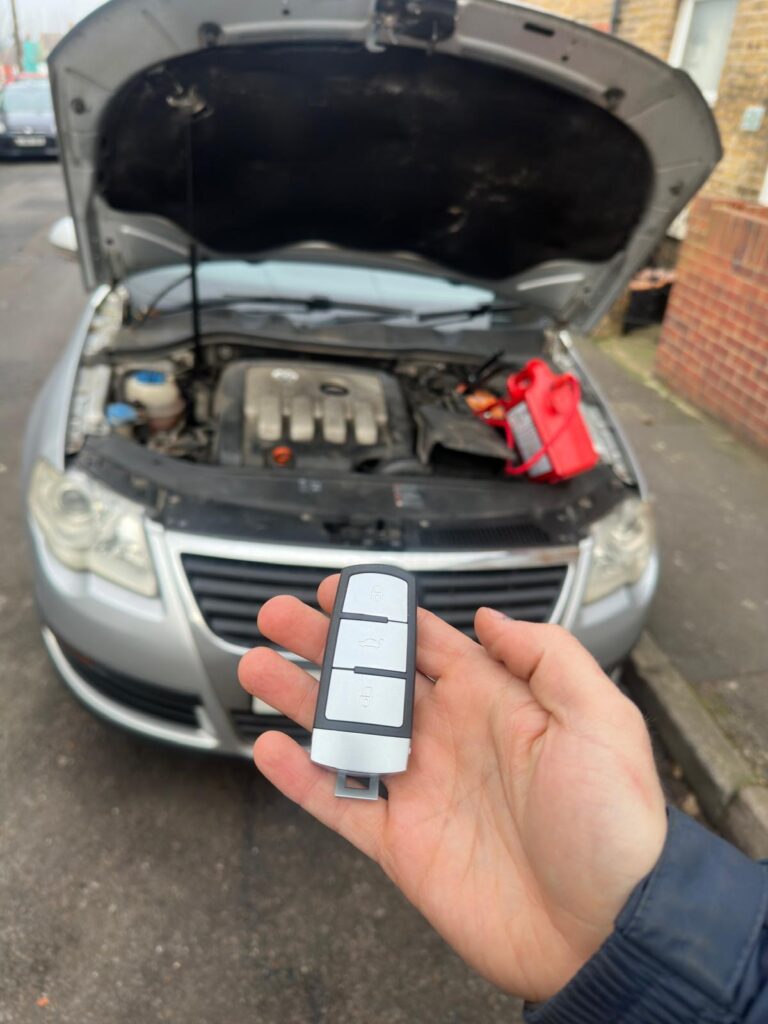Passat Spare key cut & programmed situation
